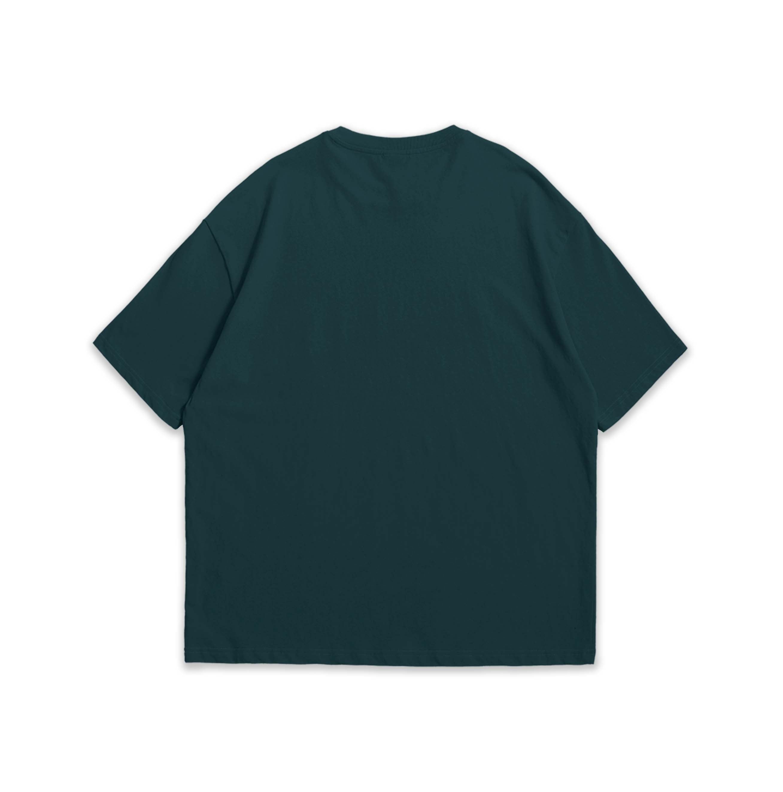 Petrol Blue t-shirt on a white background