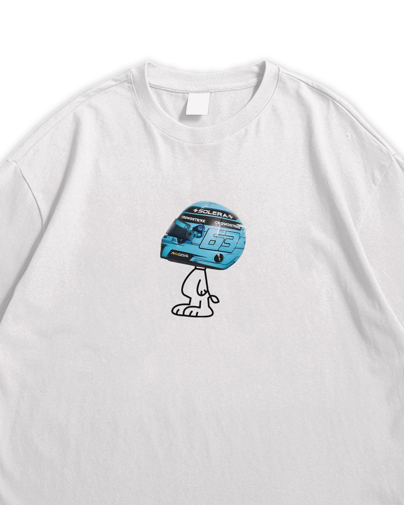 Russell Helmet Club Oversized T-Shirt