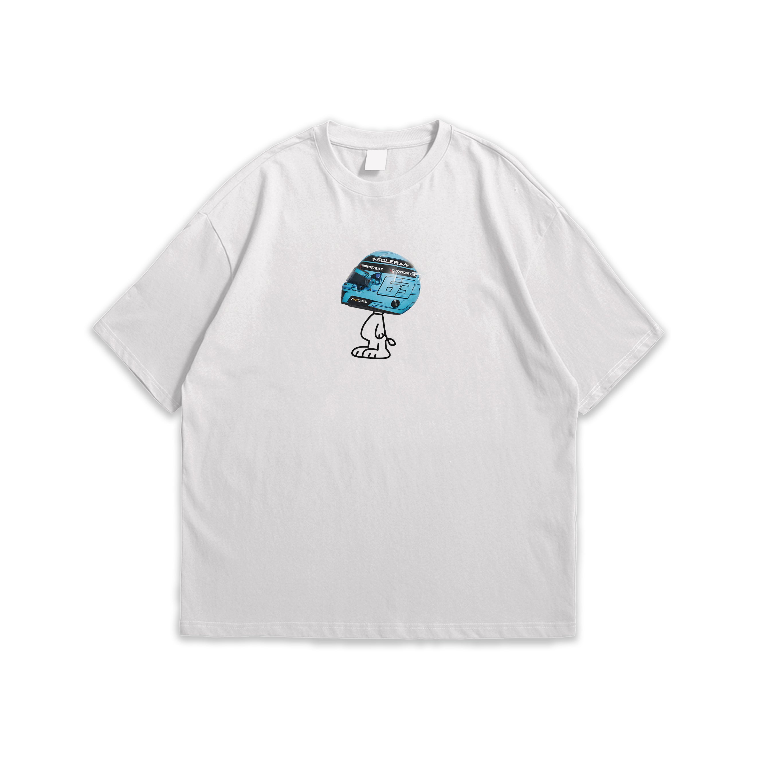 Russell Helmet Club Oversized T-Shirt
